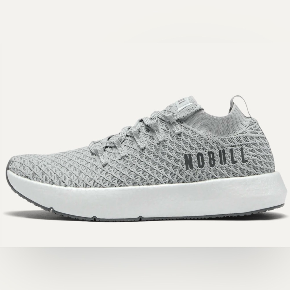 Nobull Women’s Drive Knit Athletic Tennis Shoes Size 8 Arctic Grey NIB - Picture 2 of 7